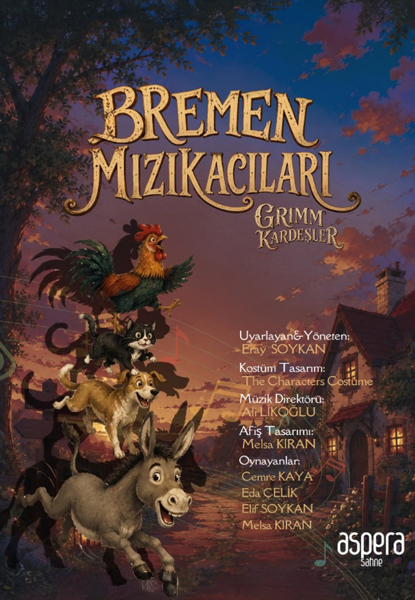 Bremen Mızıkacıları Grimm Kardeşler