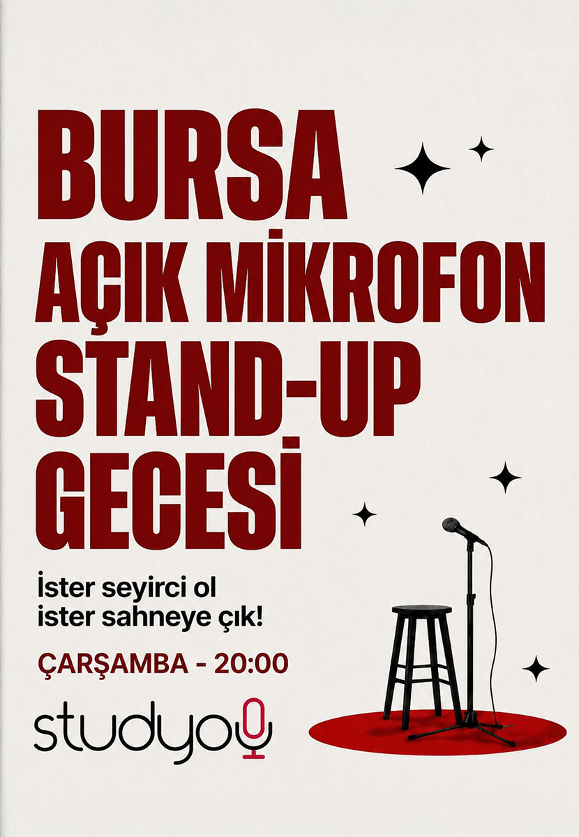 Bursa Açık Mikrofon Gecesi görseli